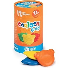 Starseven Carioca Teddy Bebek Crayons 12'li +1 Yaş