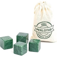 Starseven Perlotus Doğal Granit Mermer Viski Taşı 4’lü Özel Seri Sertifikalı