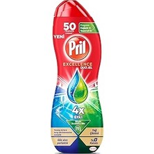 Starseven Pril Excellence Duo Jel Bulaşık Makinesi Deterjanı 900ML 50 Yıkama Çözücü