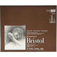 Starseven Strathmore (475-14 STR-475-14 Bristol Tabak Pedi, 15 Yaprak, 35,6 x 43,2 Cm, Beyaz, 14&QUOT;X17&QUO