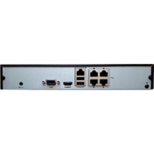 Lims Store Hikvision DS-7104NI-Q1-4P 4 Kanal 4 Port Poe Nvr Kayıt Cihazı