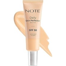 Starseven Note Cosmetics Daily Skin Perfector Skin Tint 120 Spf 50 Ton Eşitleyici Doğal Bitişli Renkli Nemlen