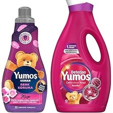 Starseven Yumoş Sıvı Canlandırıcı Renkliler 1690 ml + Yumoş Uzman Renk Koruma Yumuşatıcı 1200 ml