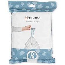 Starseven Brabantia Perfectfit Bin Liners (Boyut O / 30 Litre) Yüksek Kalite Kaliteli Kalın Plastik Torba