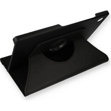 Starseven Galaxy X200 Tab A8 10.5 Kılıf 360 Tablet Deri Kılıf - Siyah