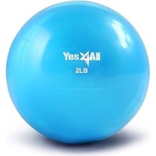 Starseven YES4ALL Cczn Toning Ball Yumuşak Ağırlıklı, 0,9 kg Tek Ağırlık Antrenmanı Ağırlıkları Akses
