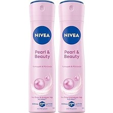 Starseven Kadın Sprey Deodorant Pearl&amp;beauty 150 Ml,terlemeye Karşı 72 Saat Anti-Perspirant Koruma, X2 Ad