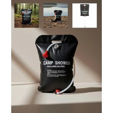 Lims Store Güneş Enerjili Dış Mekan Duşu 20 Litre Dayanıklı Pvc Kamp Duş Sistemi