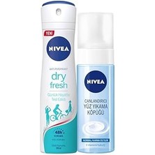 Starseven Kadın Sprey Deodorant Dry Fresh, 48 Saat Anti-Perspirant Koruma 150ML Yüz Yıkama Köpüğü Canlandı
