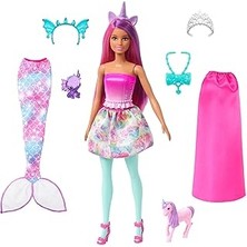 Starseven Barbie™ Dreamtopia Bebek Aksesuarlar Bebek Evcil Hayvanları, Kıyafetli Bebek, Deniz Kı
