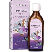 Starseven Voop Beta Glukan 1,3/1,6 Karamürver, C Vitamini, Çinko, Afrika Sardunyası 150ML
