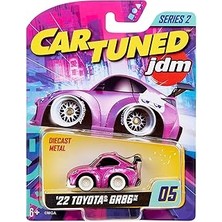 Starseven Mgae Cartuned Jdm Seri 2 2022 Toyota GR86, Mor, Diecast Metal Oyuncak Araba, Koleksiyon Figürü