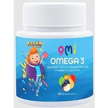 Starseven Omi̇ Omega-3 60 Çiğnenebilir Jel | Dha Içerikli 3 Takviyesi | Alerjenik Etkisi Az, Balık Yağı