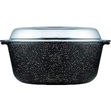 Starseven Non-Stick Borcam Non-Stick Kapakli Tenceler D Hedi̇yeli̇k Kutu