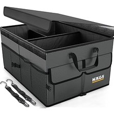 Starseven Haegs Araba Bagaj Çantası, Araç Içi Düzenleyici Organizer, Katlanabilir Oto Bagaj Düzenleyici, Oto