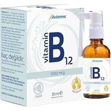 Starseven Avicenna B12 Methyl Sprey Damla 20 ml