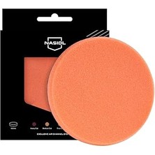 Starseven Nasiol Özel Hava Kanallı Polisaj Pedi TURUNCU-150 Mm-Orta Sert Polisaj Pasta Cila Süngeri, Detailin