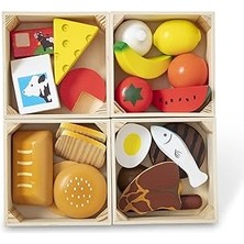 Starseven Melissa &amp; Doug 10271 Ahşap Gıdalarımız