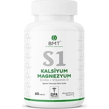 Starseven Bmt S1 Kalsiyum, Magnezyum, Çinko, D Edici Gıda 60 Tablet
