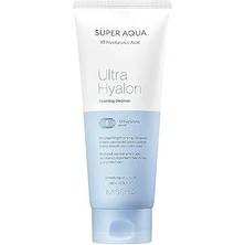 Starseven Missha Super Aqua Hyalon Hyalüronik Asit Içeren Cilt Temizleme Köpüğü, 200 ml