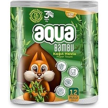 Starseven Aqua Bambu 3 Katlı 12LI Kağıt Havlu