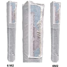 Starseven Halı Hurcu Pencereli Halı Hurcu 6 M2 4m2 Ikili Set