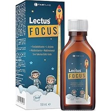 Starseven Lectus Focus 150 ml Likit Fosfatidilserin L-Arjinin Multivitamin Multimineral Şurup