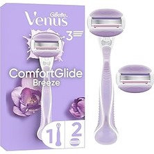 Starseven Venus Comfortglide Breeze Kadın Tıraş Makinesi + Yedek Tıraş Bıçağı 2'li