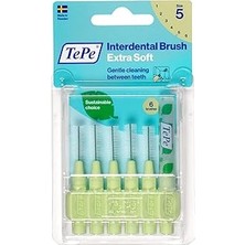 Starseven Tepe Blister X-Soft 0.7 mm - Yeşi̇l Arayüz Fırçası (1x 6 Adet)