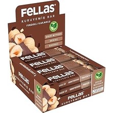 Starseven Fellas Fındıklı Kakaolu Kuruyemiş Bar 30 gr x 12 Adet