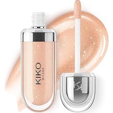 Starseven Kiko Milano Dudak Parlatıcısı - 3D Hydra Lip Gloss - 02 Beige - Besleyici Nemlendirici