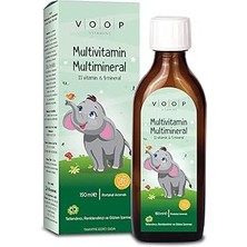 Starseven Voop Multivitamin Multimineral Portakal Aromalı Şurup 150 ml