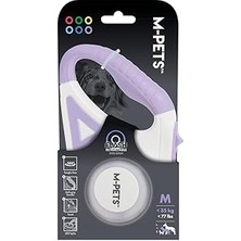 Starseven -Pets Flash Ledli̇ Otomati̇k Gezdi̇rme Şeri̇t 5mt/purple