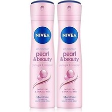Starseven Kadın Sprey Deodorant Pearl&amp;beauty, Ter Ter Kokusuna Karşı 48 Saat Anti-Perspirant Koruma 15