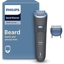 Starseven Beard Trimmer 3000 Serisi, Siyah, 20 Uzunluk Ayarı, Kendini Bileyen Bıçaklar, 60 Dakika Kab