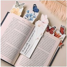 Starseven Hediyesepeti Renkli Figürlü Motto Mesajlı Kitap Ayracı