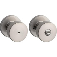 Starseven 97300-933 Pismo Kapı Topuzu, Yuvarlak, Saten Nikel