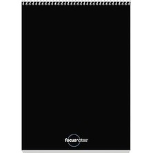 Starseven Üst Focusnotes Writing "tablet, 8 – 1/2 x 11 – 3/10,2 Cm, Beyaz, Cornell Rule, 70 Yaprak (9022