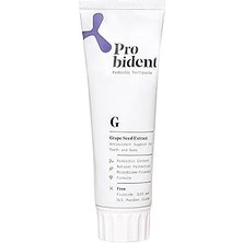 Starseven Probident Aktif Doğal Florürsüz Macunu Üzüm Çekirdeği Özüt Ilaveli Ağız Kokusu