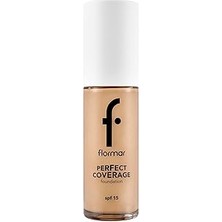 Starseven Perfect Coverage Yüksek Pigmentli &amp; Yarı Parlak Bitişli SPF15 Fondöten 121 Goldn Ntrl