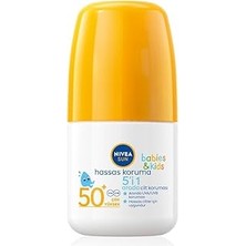 Starseven Sun Spf 50+ Bebek Çocuk Için Hassas Koruma Güneş Koruyucu Roll-On 50ML,SUYA Dayanıklı,hass