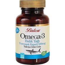 Starseven Balen 3 Balık Yağı Yumuşak Kapsül