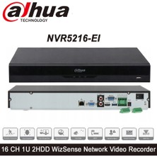 Starseven Dahua NVR5216-EI, 16KANAL, 12MPIX, H265+, 2 HDD Desteği, 1080P Kayıt, 320MBPS Bant Genişliği, Nvr