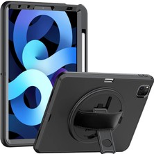AyrStore Ipad Pro 11 (2018) Kılıf Hand Strap Tablet Kılıfı - Siyah