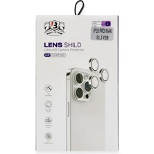 Lims Store Newface iPhone 16 Pro Max Bilvis Titan Kamera Lens - Titan Gri