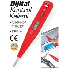 Sb Shopping Profesyonel Dijital Kalemi Tornavida Voltaj Ölçer