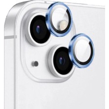 Apple iPhone 13 Uyumlu Zore Cl-12 Premium Safir Parmak Izi Bırakmayan Anti-Reflective Kamera Lens Koruyucu