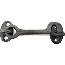 Starseven Antika Tarz Dekoratif Pirinç Çengeli - 8,5cm, Oksit
