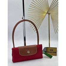 Ges Shop Kadın Bordo Su Geçirmez Omuz Çanta