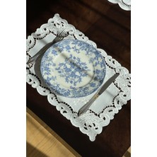 QBR Home 6'lı Set Delikişi Amerikan Servisi. Güllü Model ( 6 Adet )
